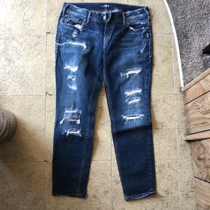 Women’s Silver skinny jeans